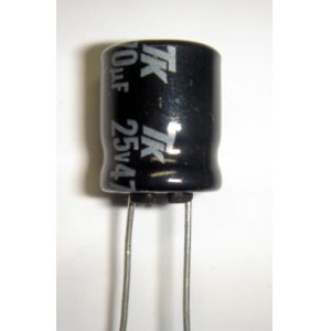 画像: 電解コンデンサー　25V 470uF